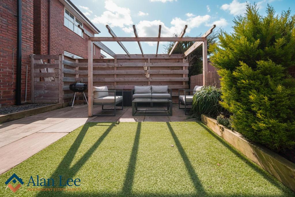Southerly facing garden