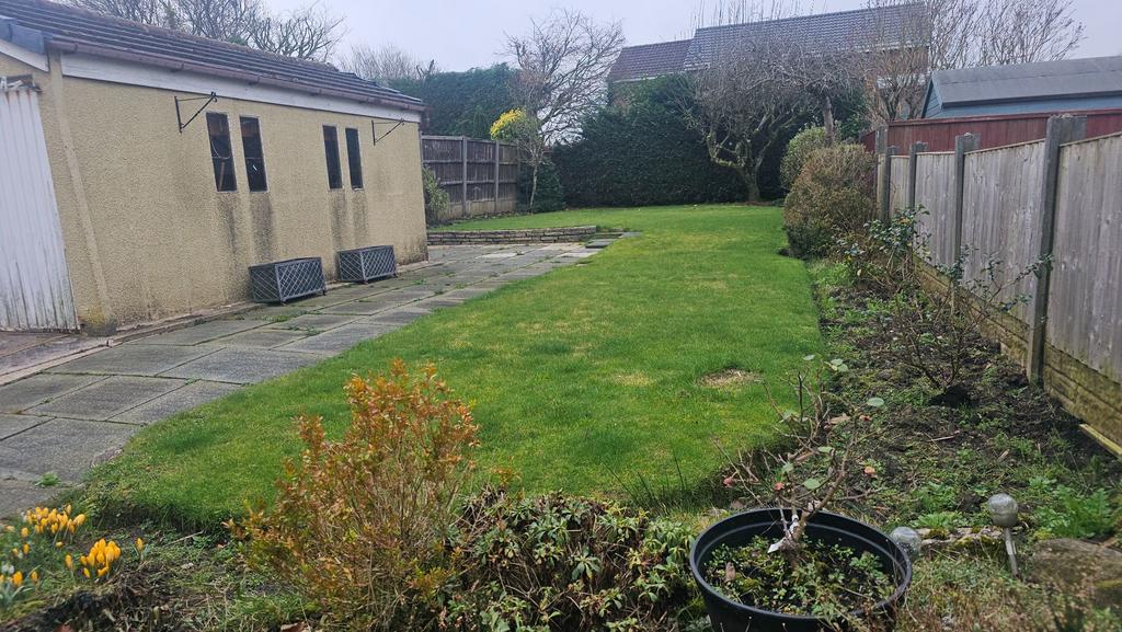 Rear garden