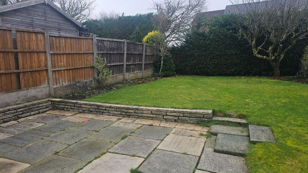 Rear garden