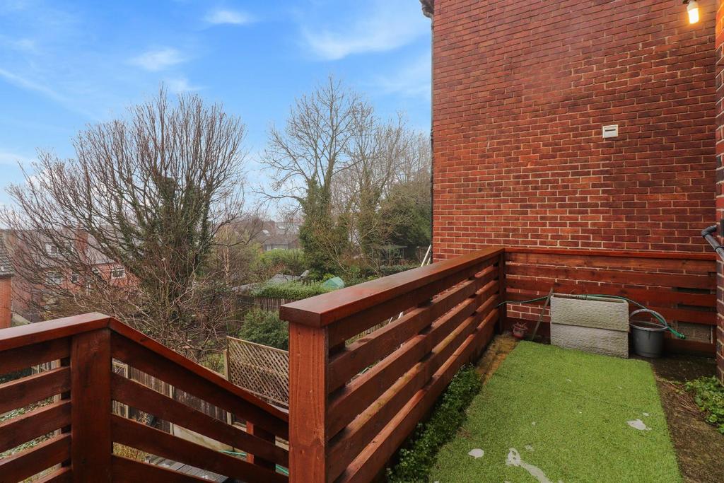 Rear garden