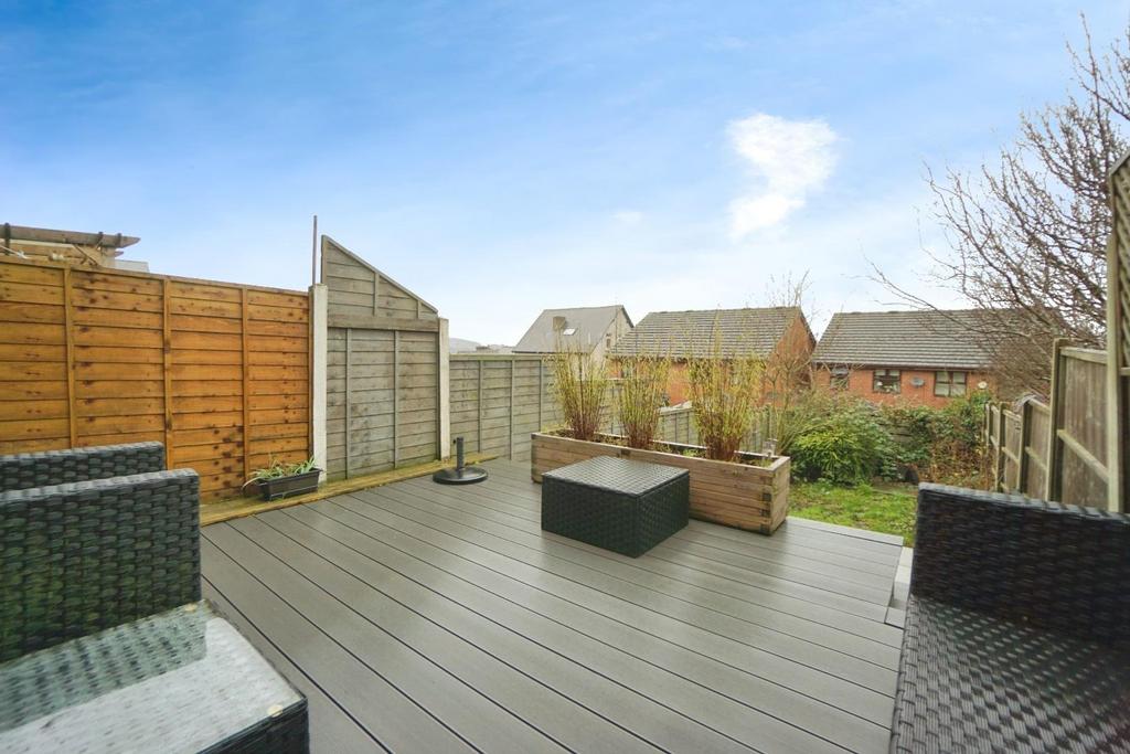 Rear garden