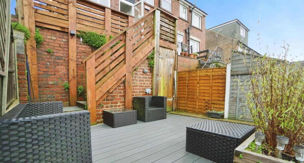 Rear garden