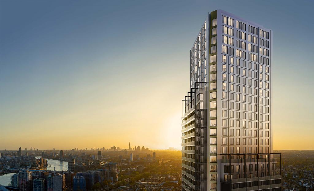 Wandsworth Mills, Wandsworth, Armoury Way, London SW18 – pohled 2