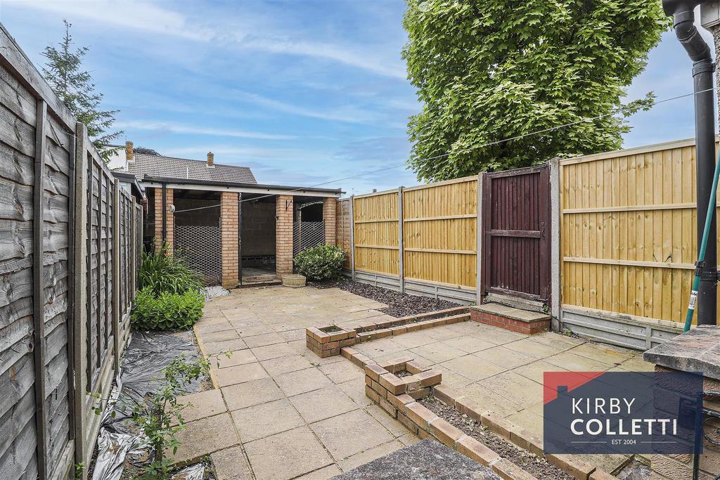 Rear garden