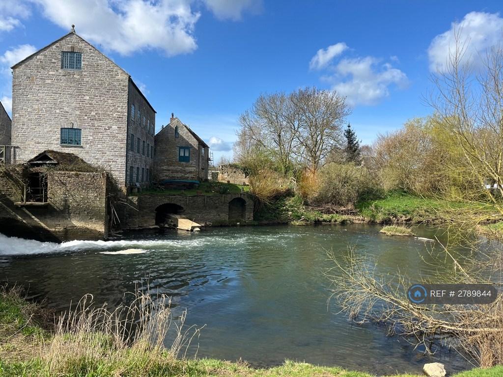 View From The River Towards Mill Barn