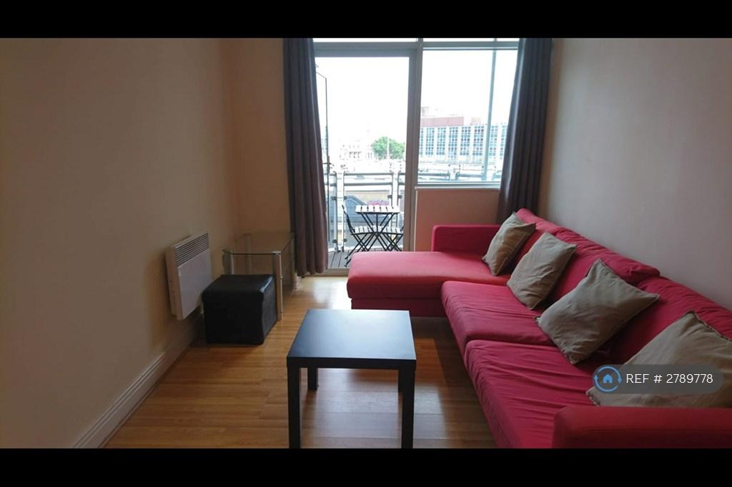 Spacious Living Room With Balcony