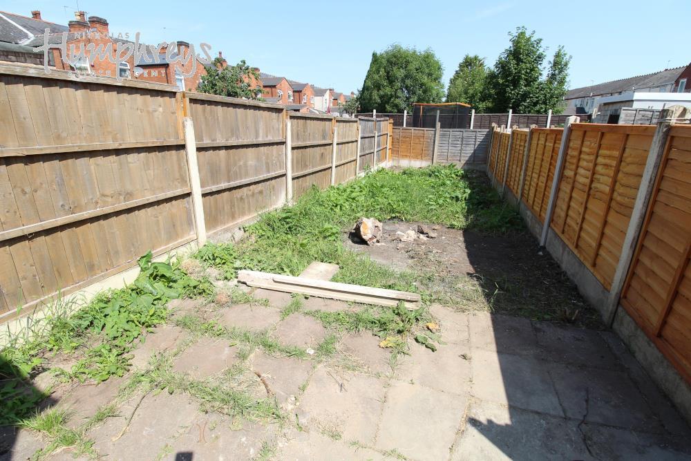 Rear garden