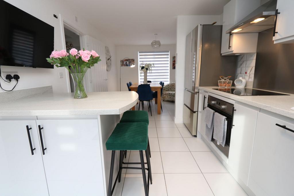 Dining Room open to Kitchen/Breakfast Room