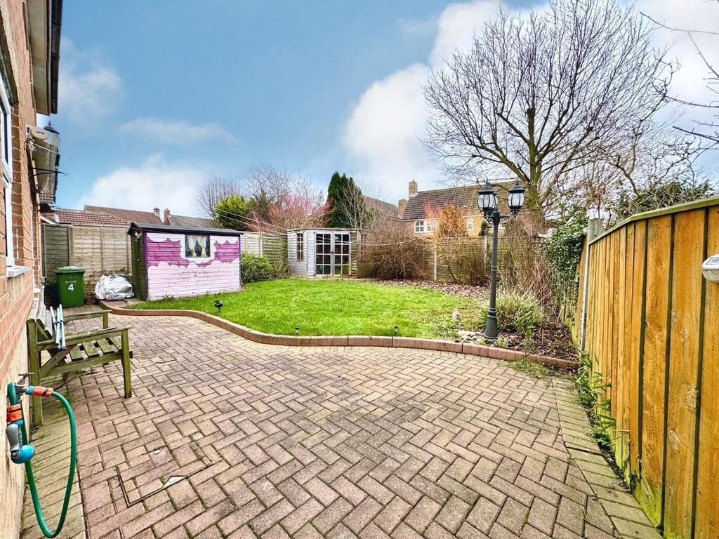 Rear garden