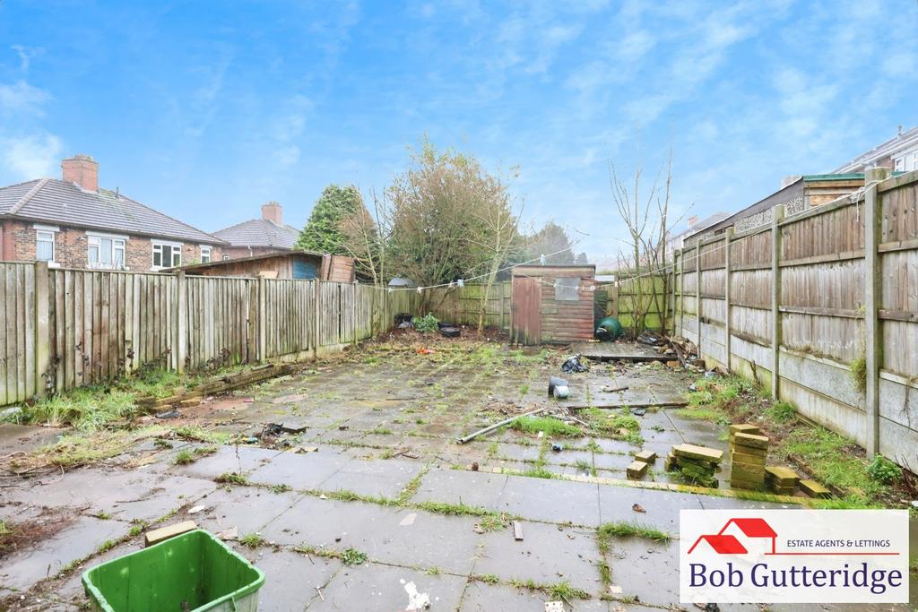 Rear garden