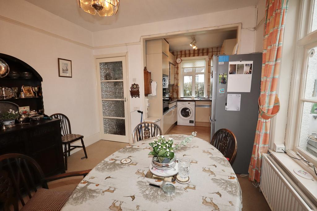 Dining through to kitchen
