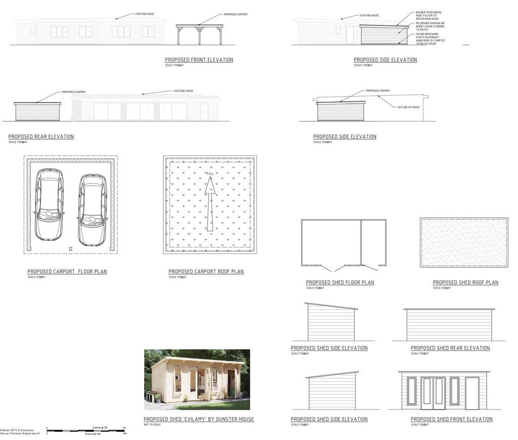 Approval for car port shed