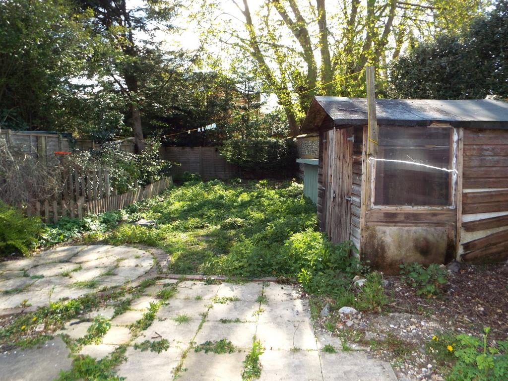 Rear garden