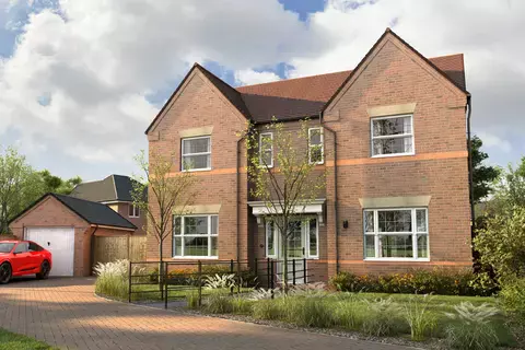 4 bedroom detached house for sale, Plot 100, The Peele at Ashby Fields, Nottingham Road LE65