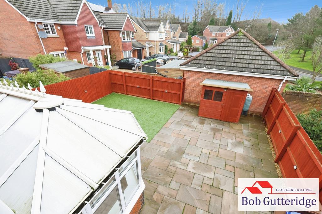 Enclosed rear garden