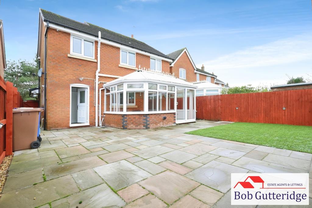 Enclosed rear garden