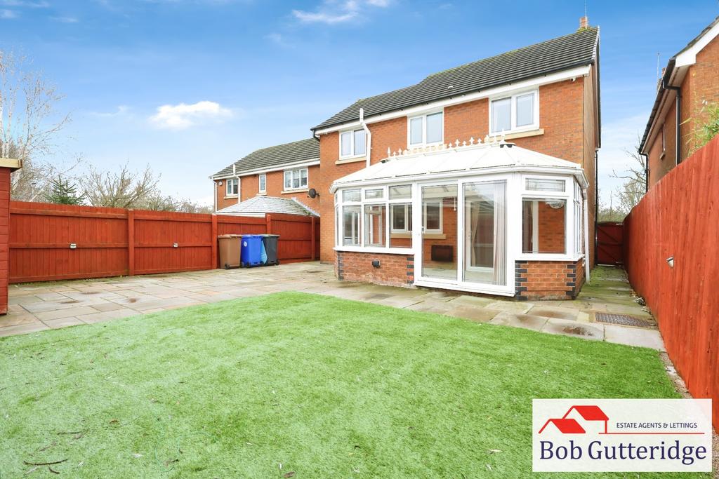 Enclosed rear garden