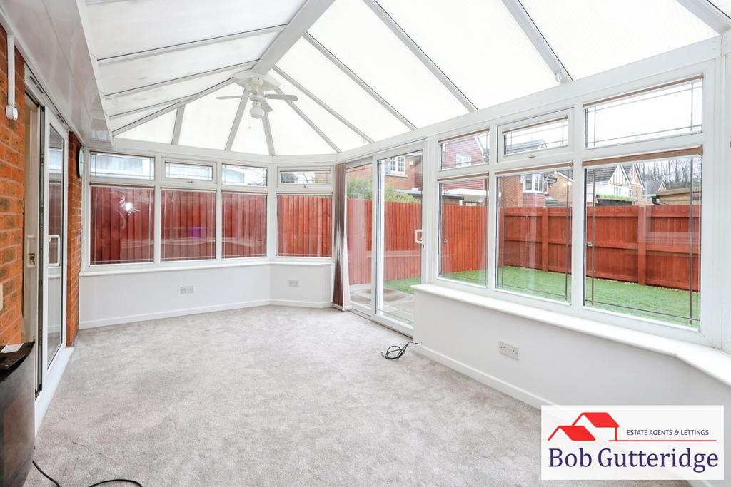 HALF BRICK &amp; UPVC DOUBLE GLAZED CONSERVATORY