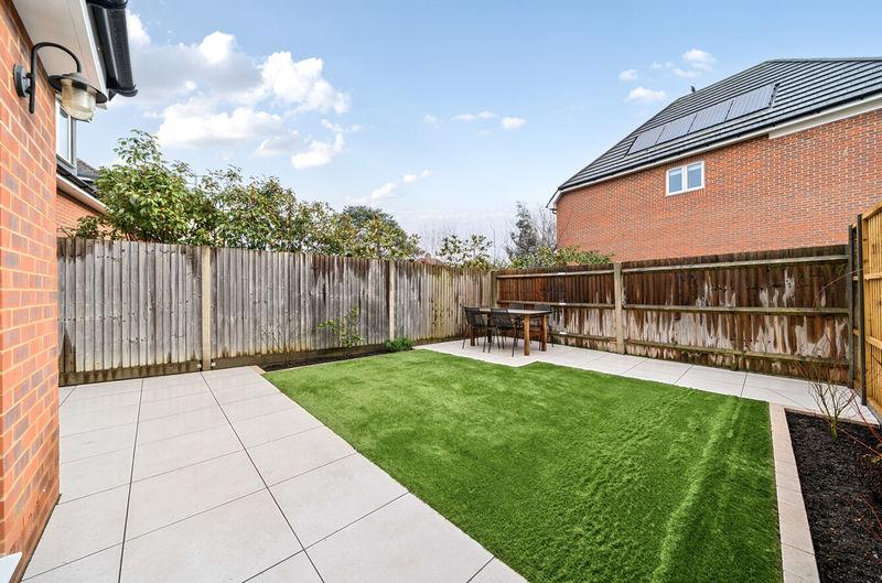 Rear garden