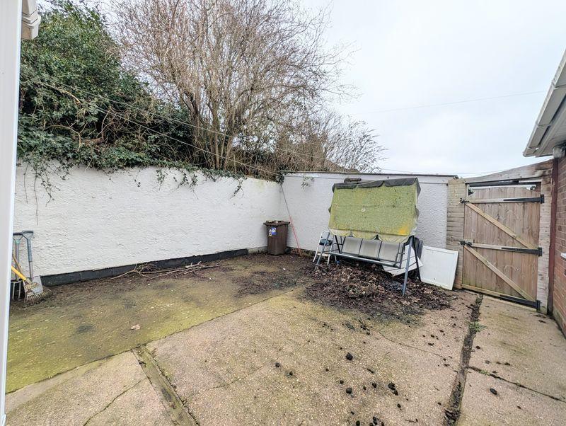 Rear garden