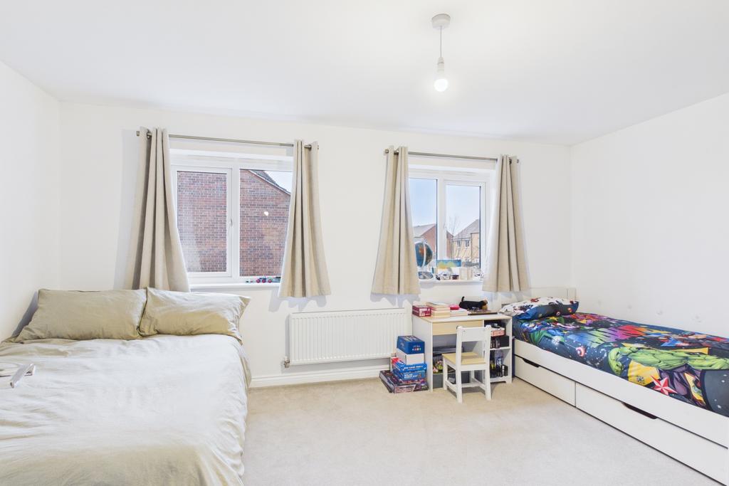 See how big this room is - a double and a single a