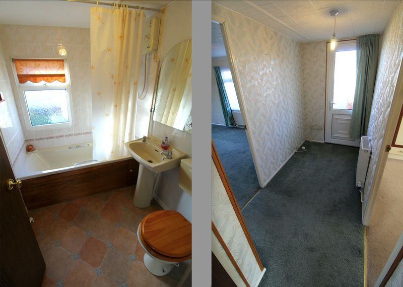 Bathroom and Hallway