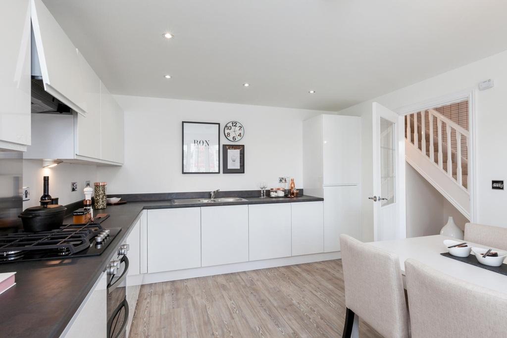 A comfortable kitchen that supports everything...