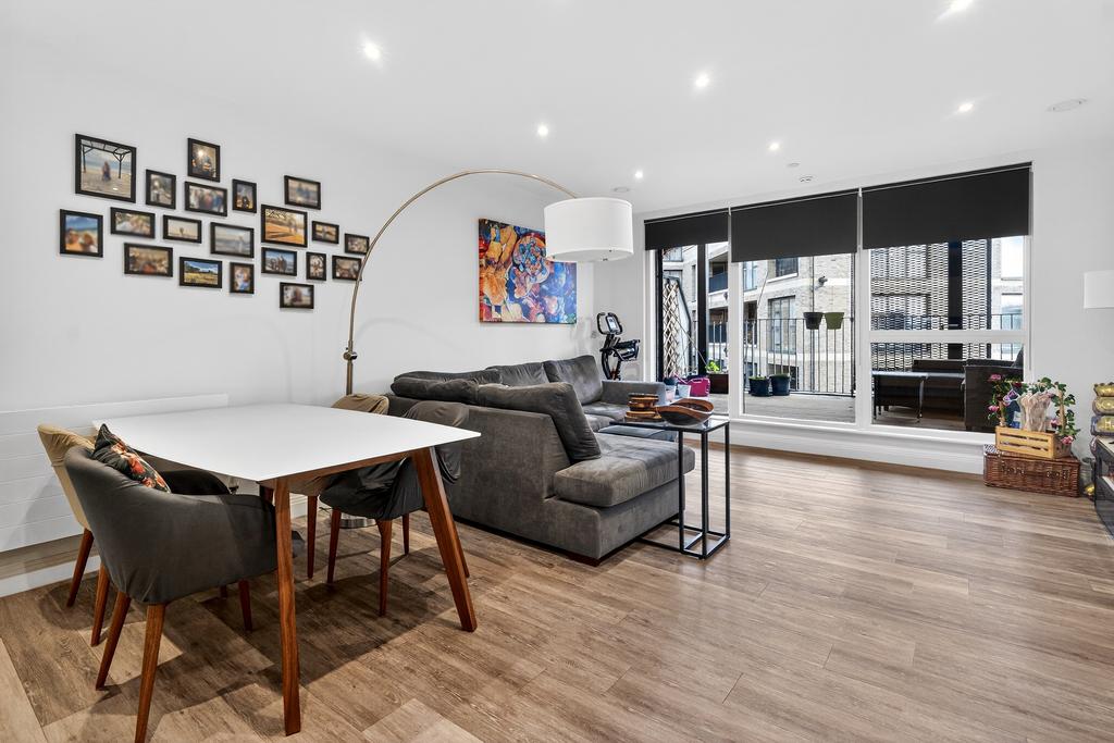 Open-plan living area, open plan living