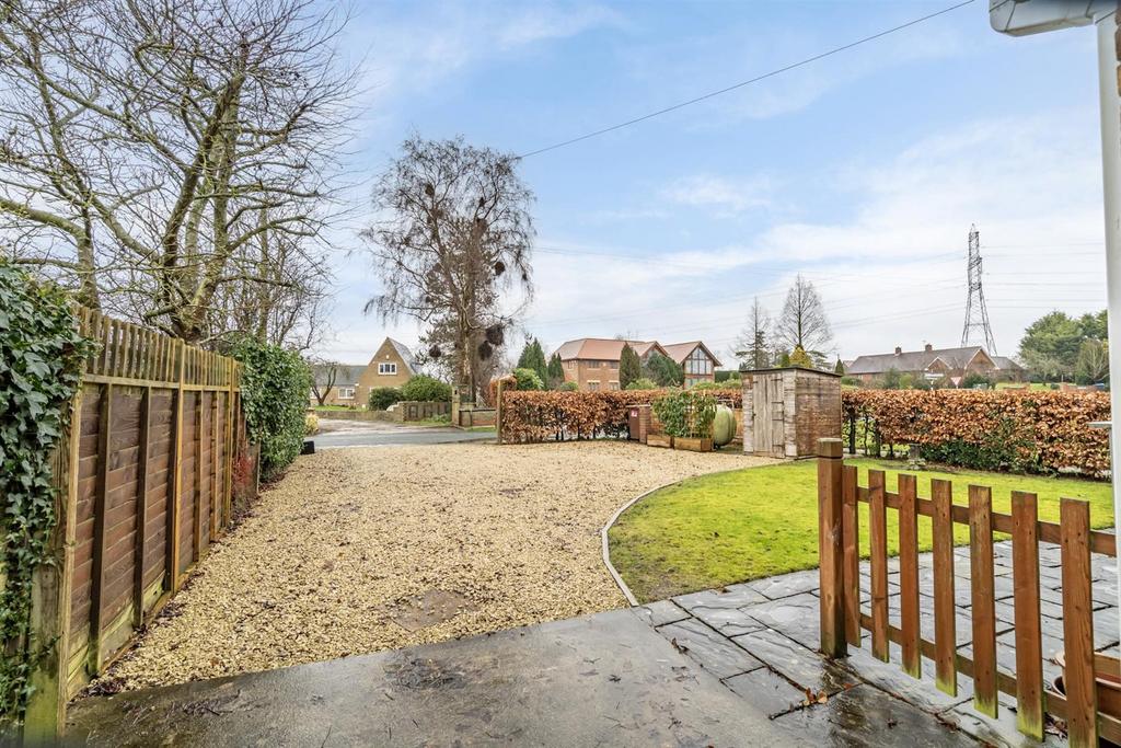 Gravelled driveway