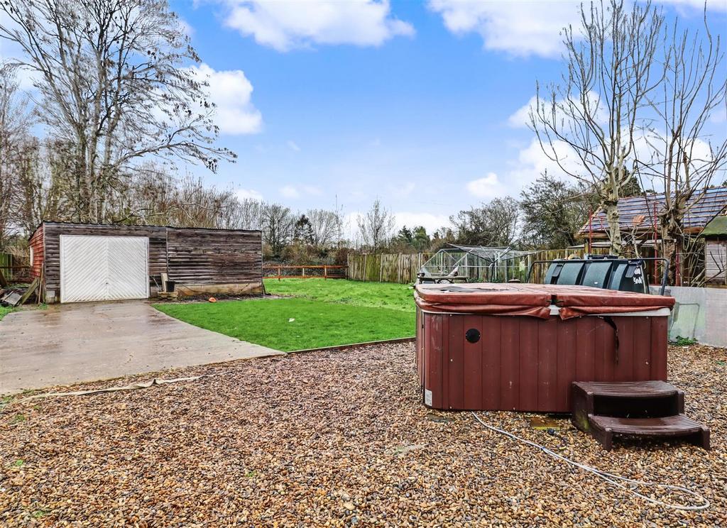 Rear garden