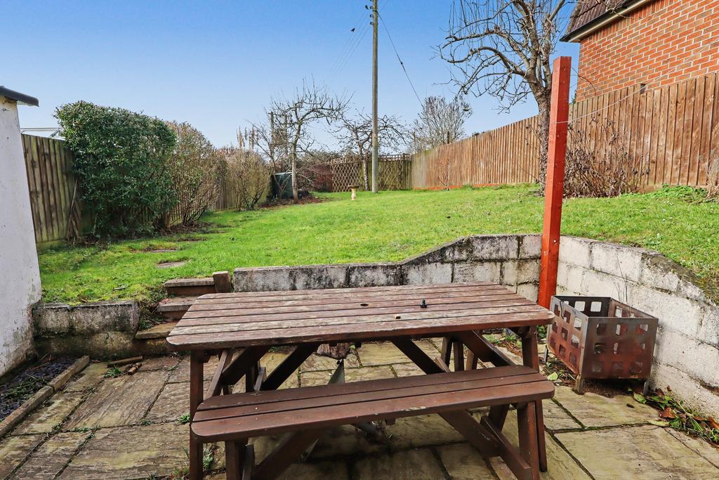 Rear garden