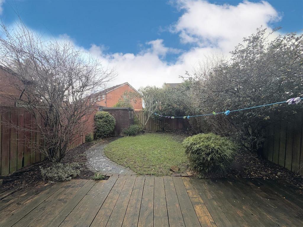 Rear garden