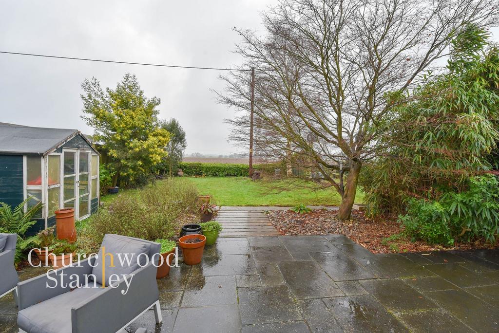 Patio and rear garden