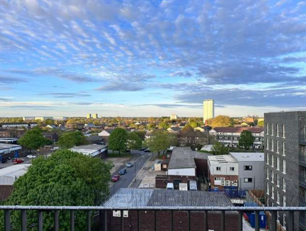 Roof terrace view
