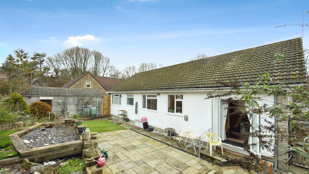 Rear of the bungalow