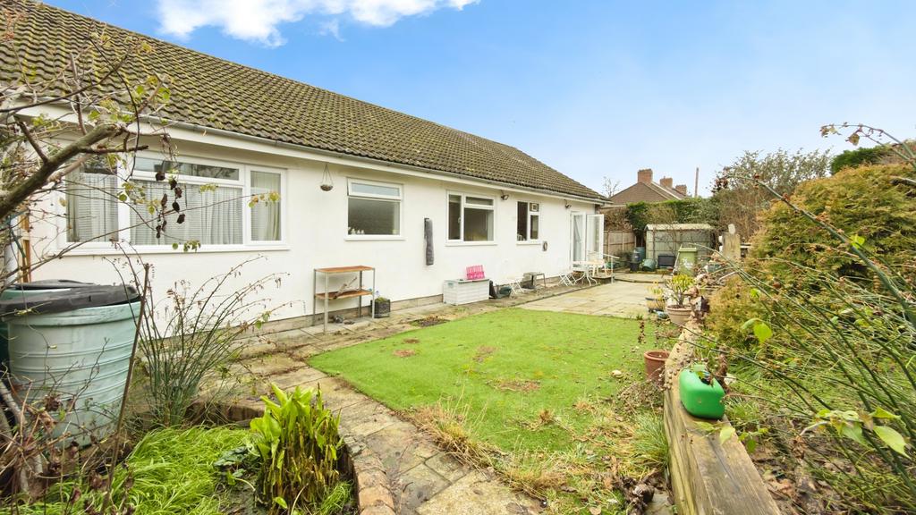 Rear of the bungalow