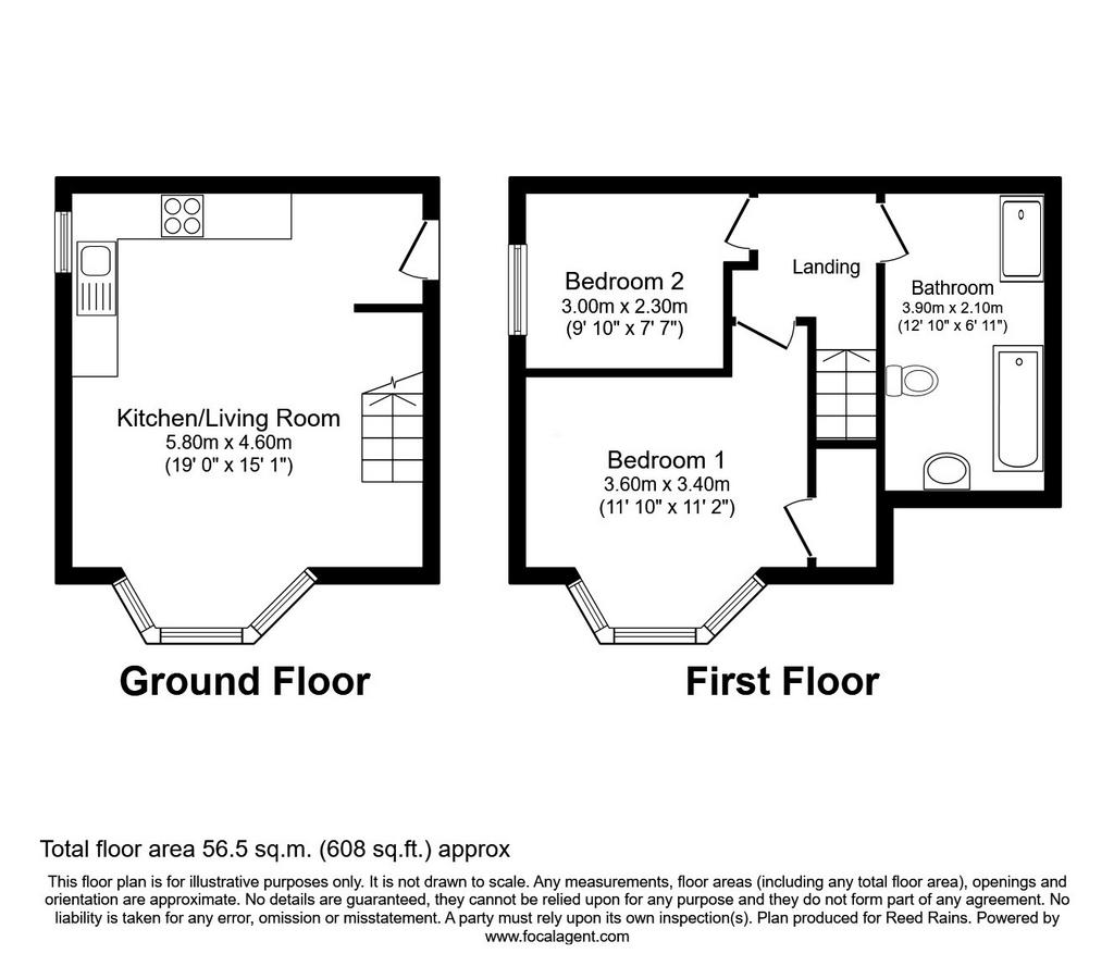 2 bedroom apartment for sale - Floor Plan