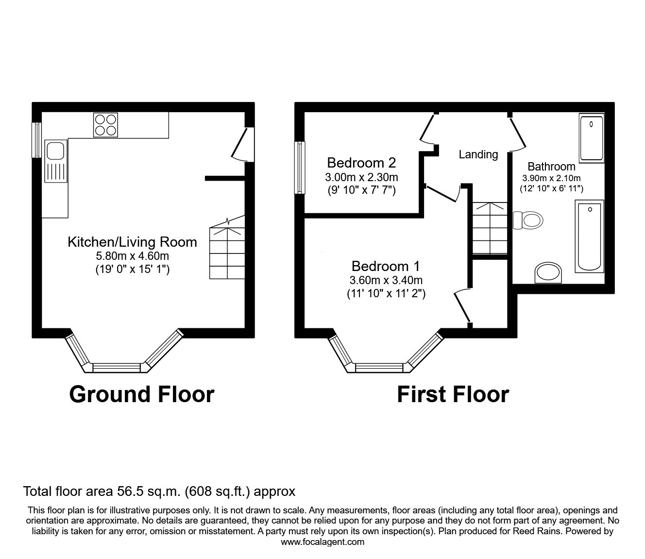 2 bedroom apartment for sale - Floor Plan