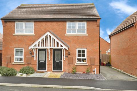 2 bedroom semi-detached house for sale, Bostock Close, COALVILLE, Leicestershire, LE67