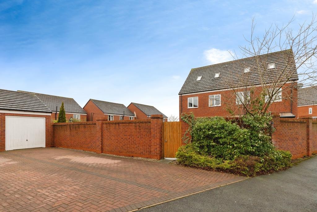 Driveway and Garage
