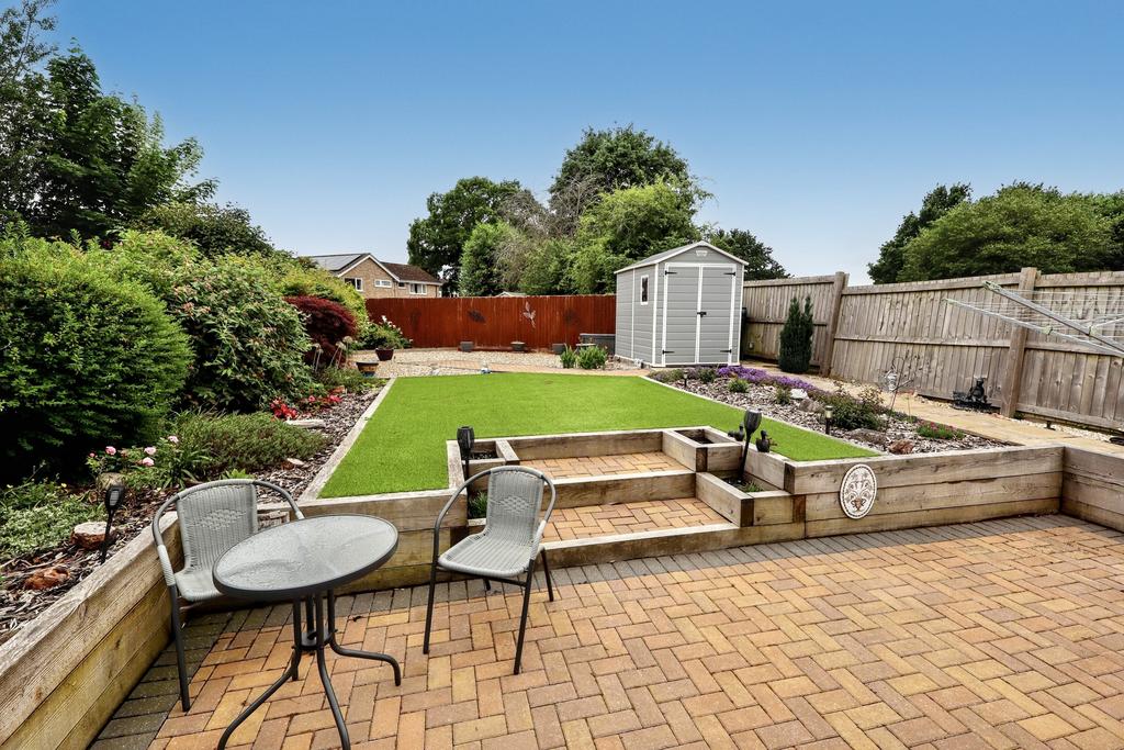 Rear garden