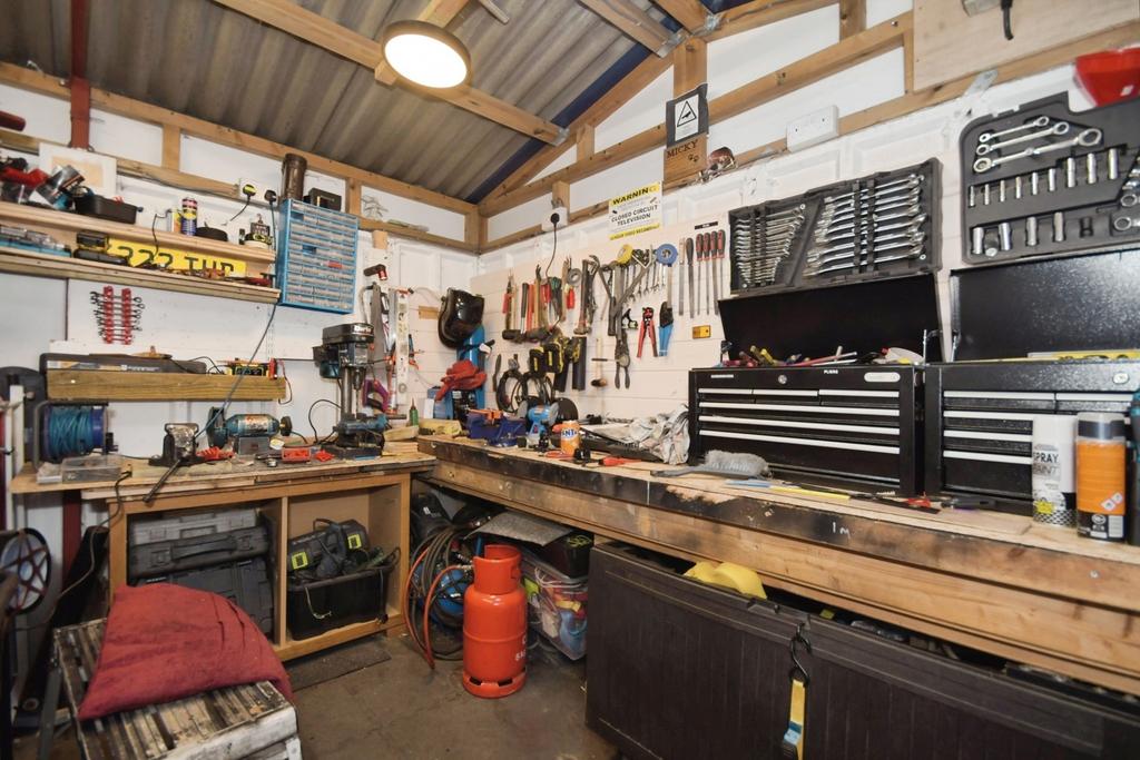 Workshop In Garage