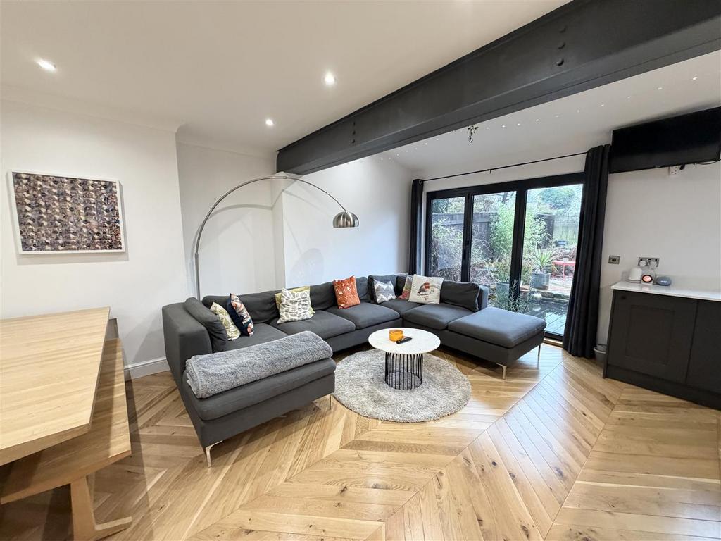 Open Plan Fitted Kitchen Dining Living Space