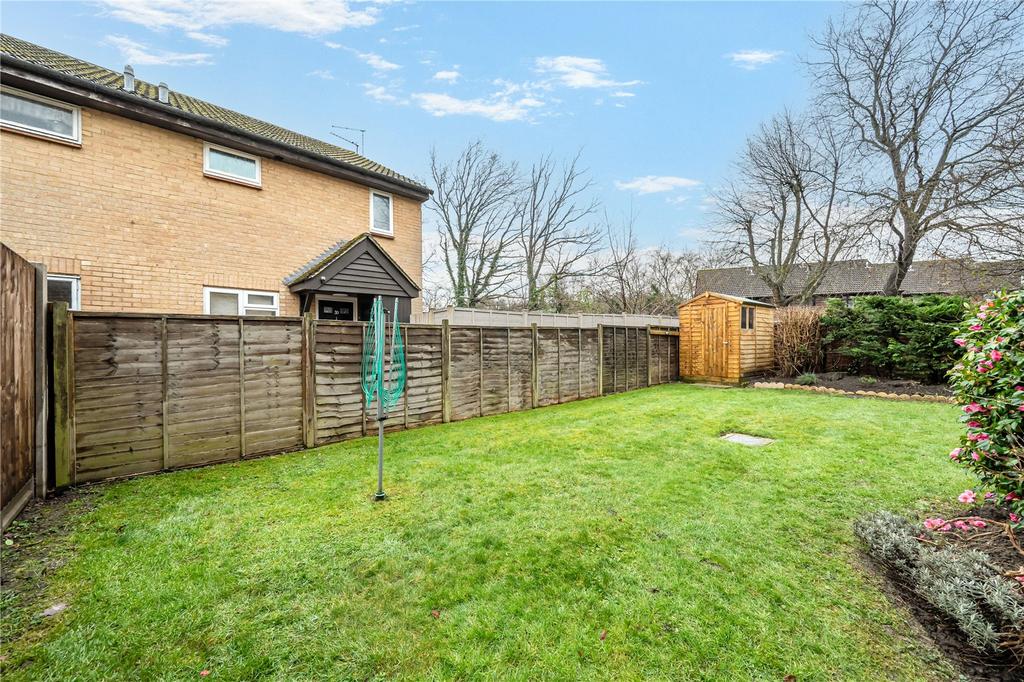 Garden With Shed