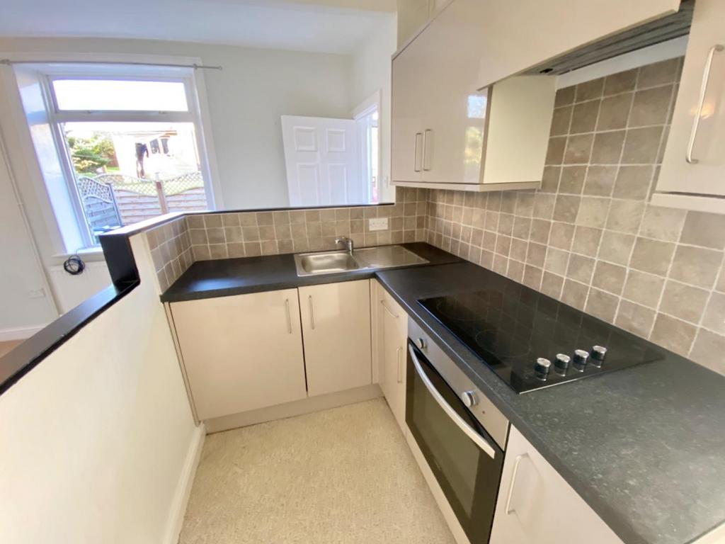 Open plan kitchen area