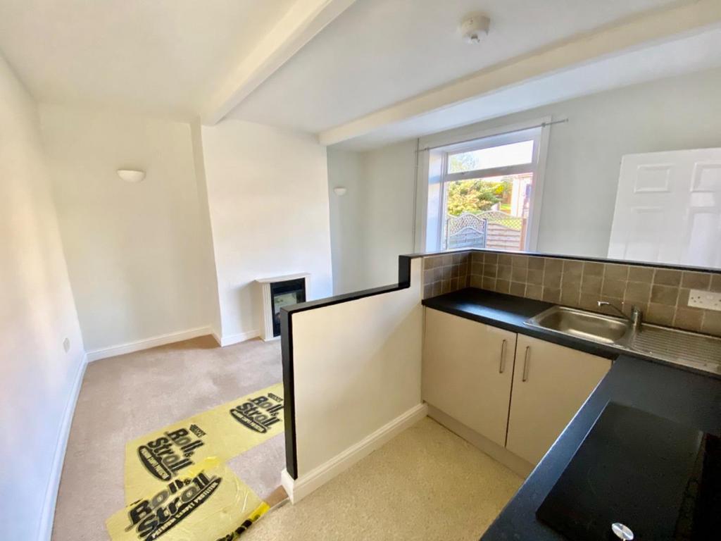 Open plan kitchen area