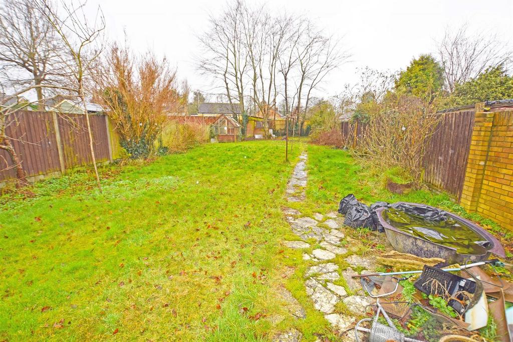 Rear garden