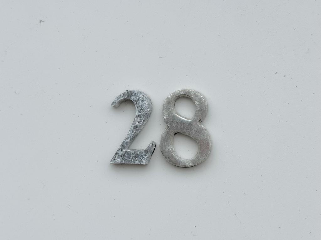 Number plaque