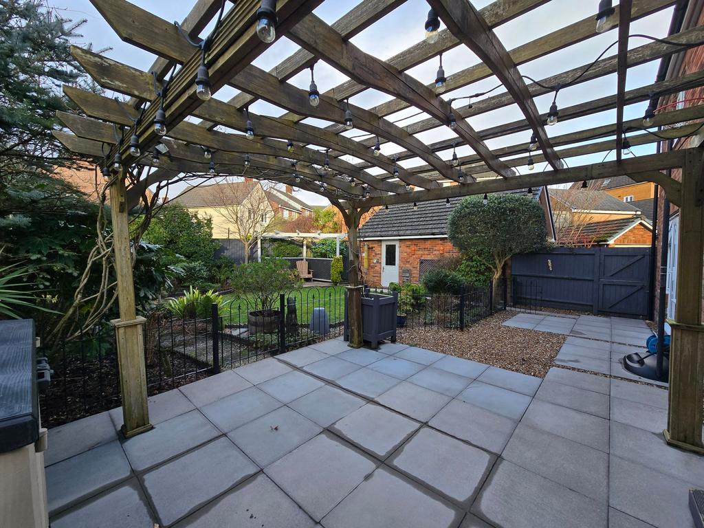 Rear garden