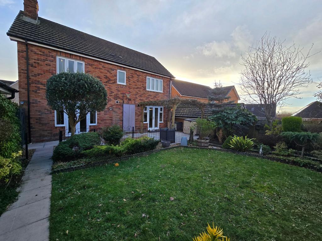 Rear garden